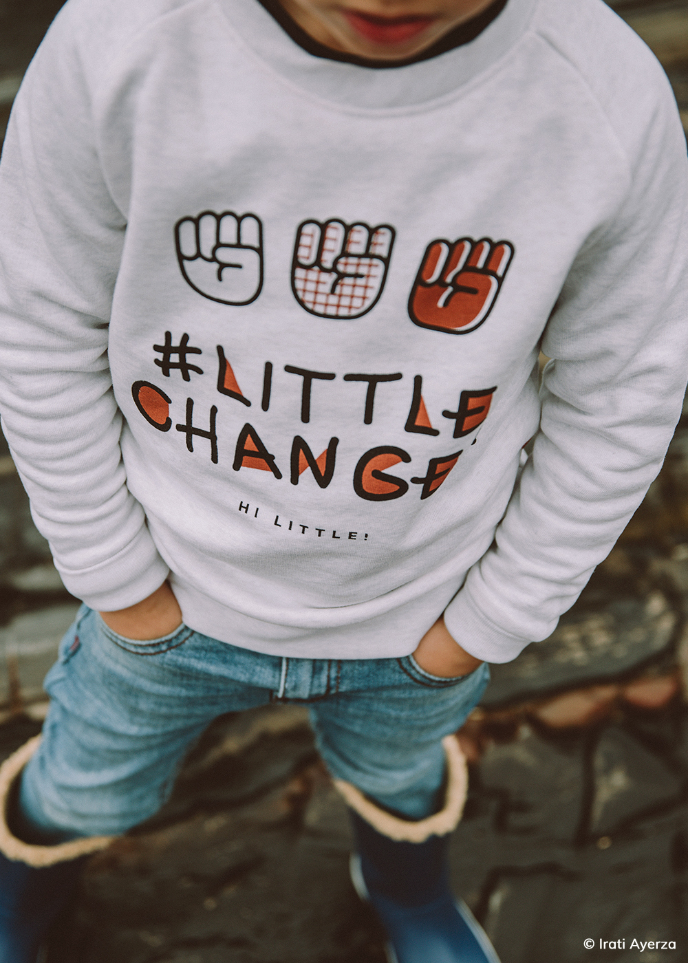 Organic Sweaters for #LittleChangeMakers